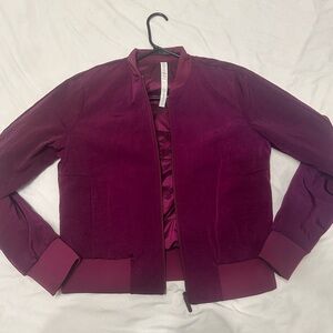 Lululemon Reversible, Water-Repellent Bomber Jacket (size 8)